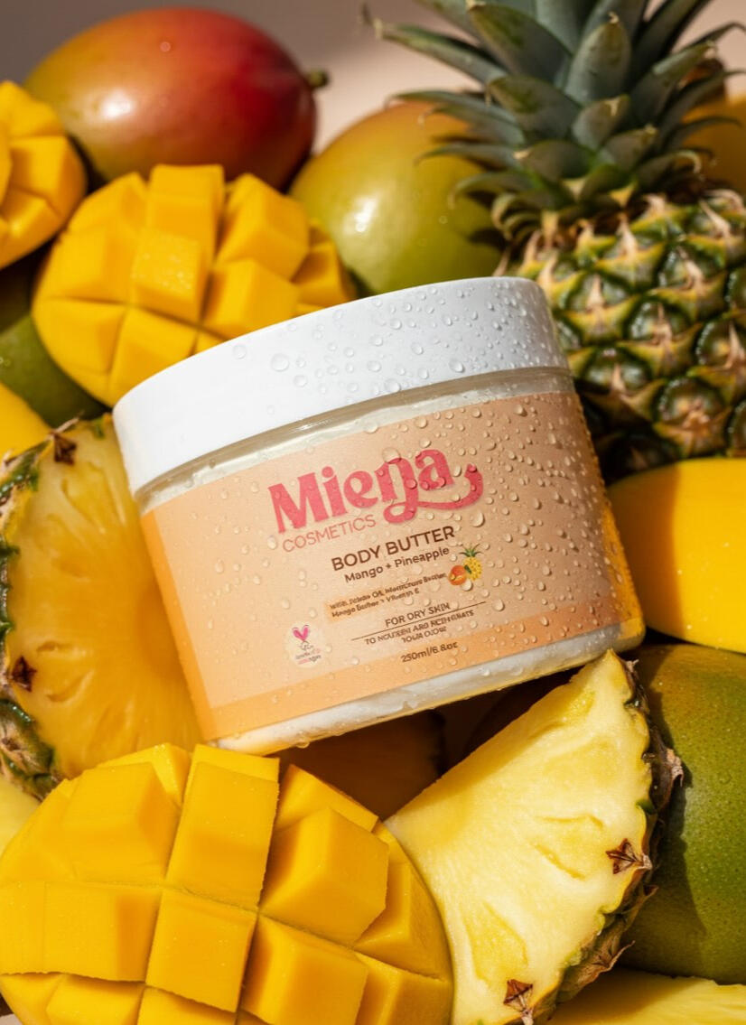 AI Visual Mock Ups for Miena Cosmetics