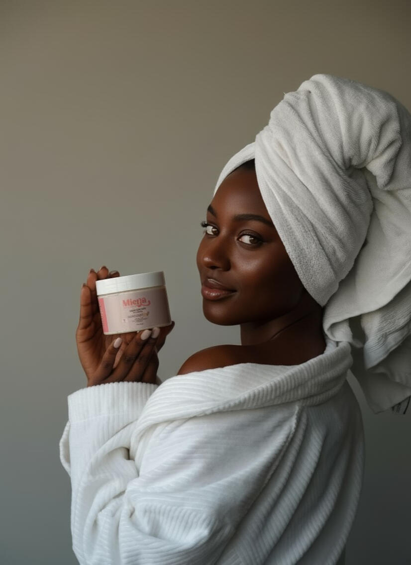 AI Visual Mock Ups for Miena Cosmetics